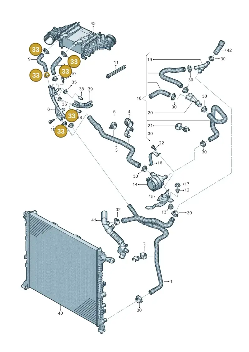 N90686904 — Volkswagen MAN TGE 35 (2016-2021) diagram 806121100, position 33