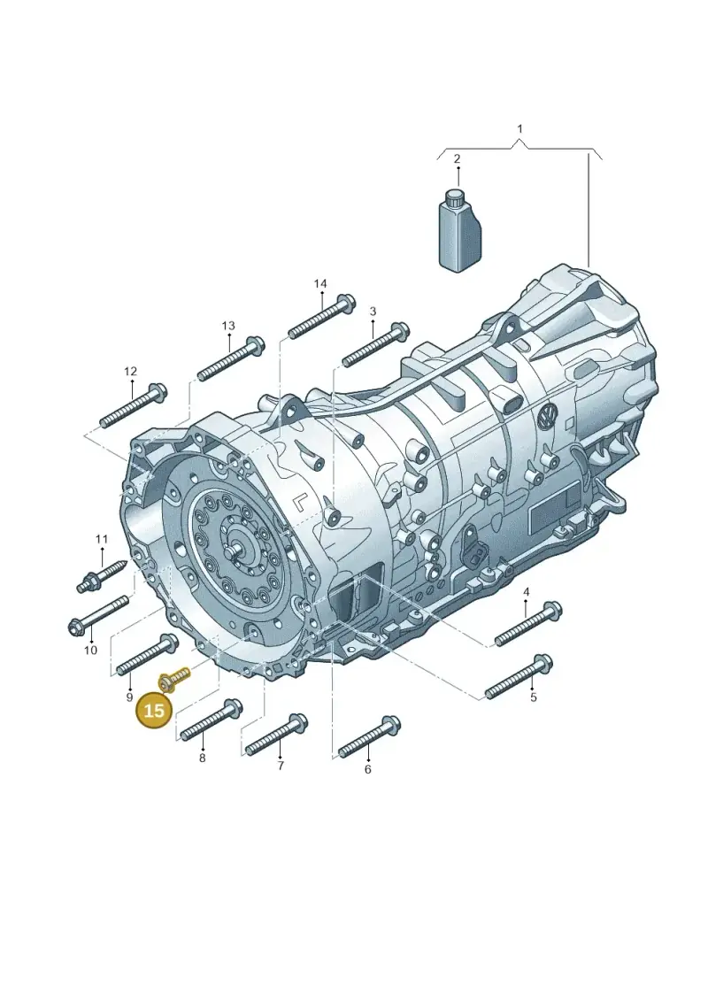 N90691601 — Volkswagen MAN TGE 55 (2016-2021) diagram 806300050, position 15