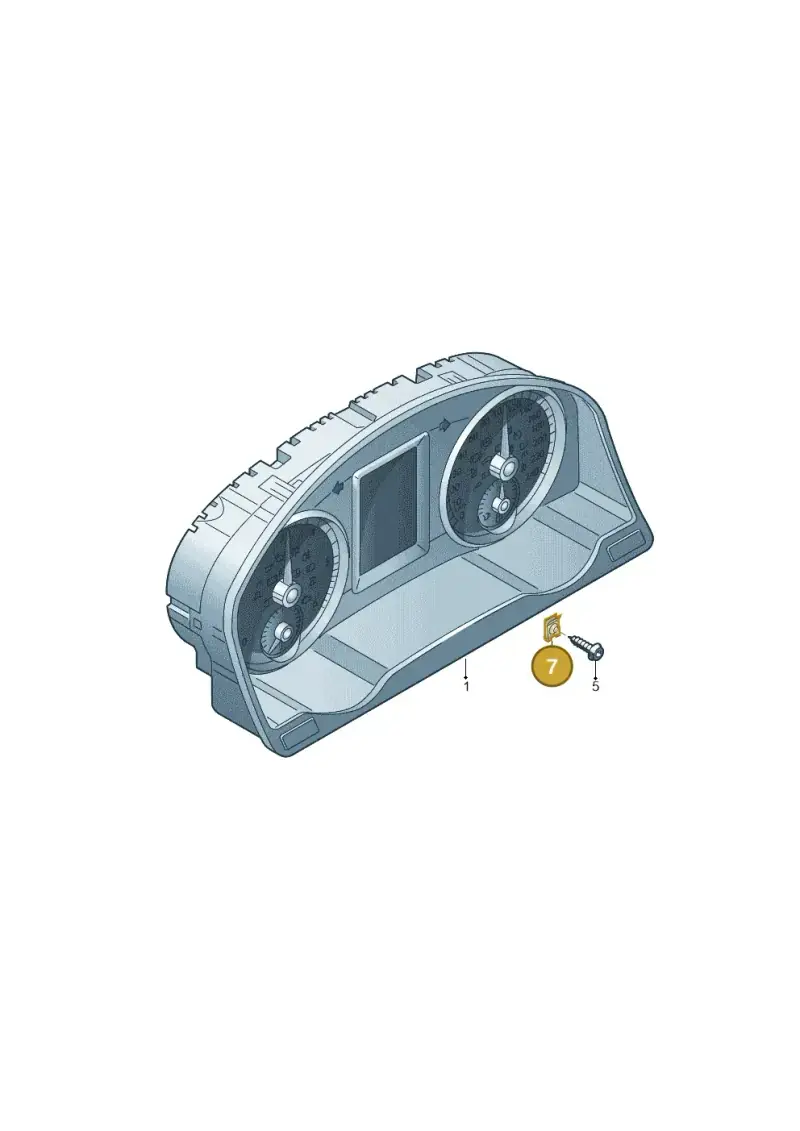 N90698901 — Volkswagen Caddy kombi (2015-2020) diagram 694920000, position 7