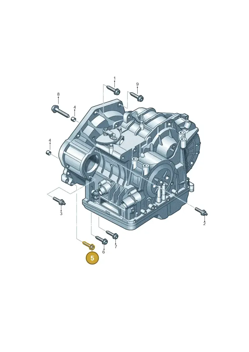 N90716901 — Volkswagen GOLF (2003-2005) diagram 615300880, position 5