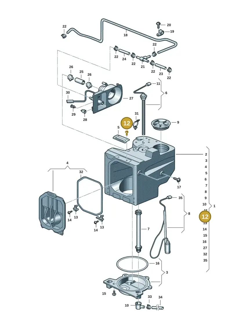 N90737803 — Volkswagen Multivan (2021-) diagram 7t0068140, position 12