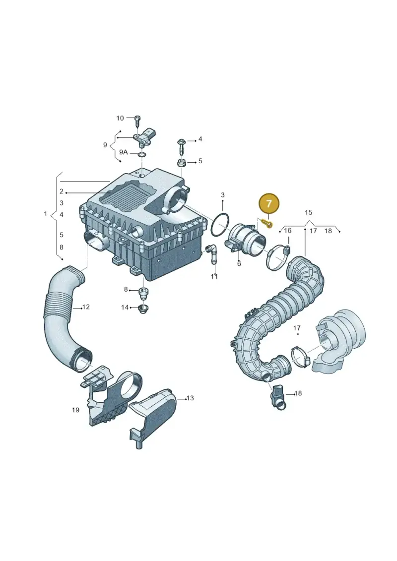 N90739704 — Volkswagen Amarok twin cab (2022-) diagram 894129000, position 7