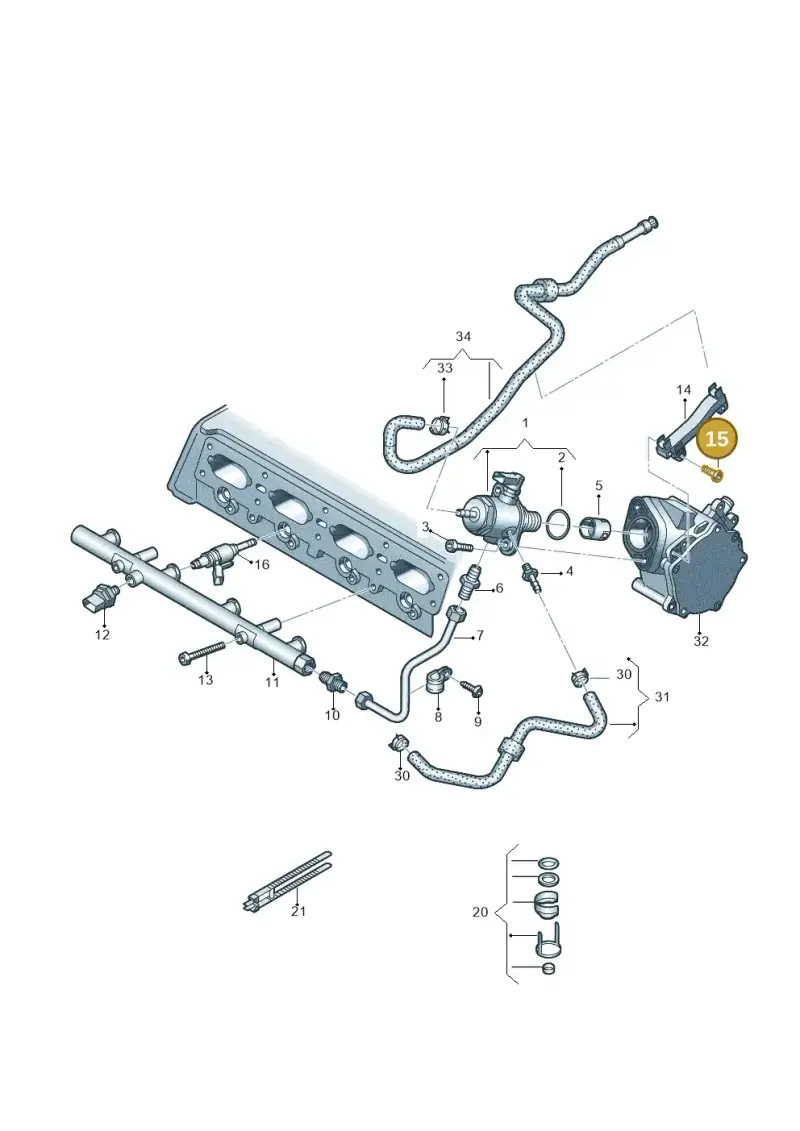 N90743602 — Audi Q7 (2015-2025) diagram 724133060, position 15