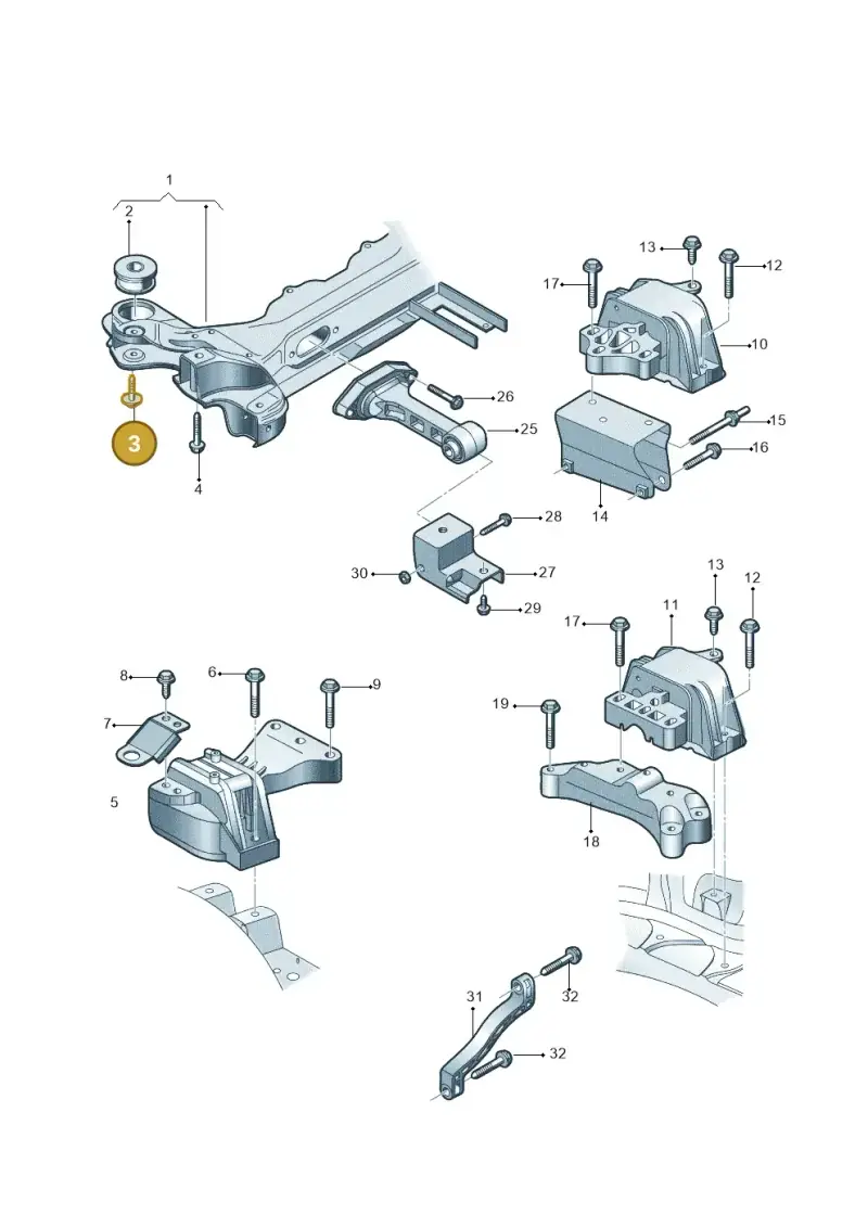 N90752802 — Volkswagen Lavida (2012-2021) diagram 744199200, position 3