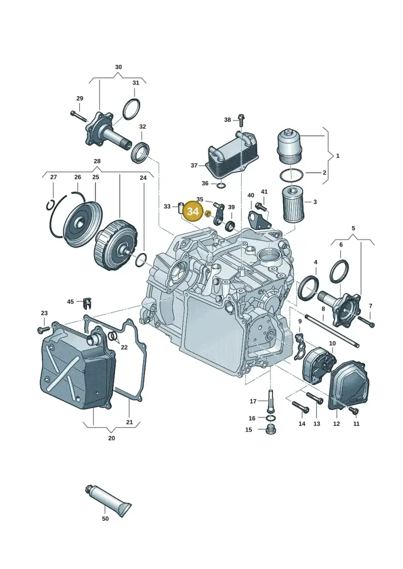 N90761102 — Volkswagen T-Roc BlueMotion (2017-2024) diagram 827355055, position 34