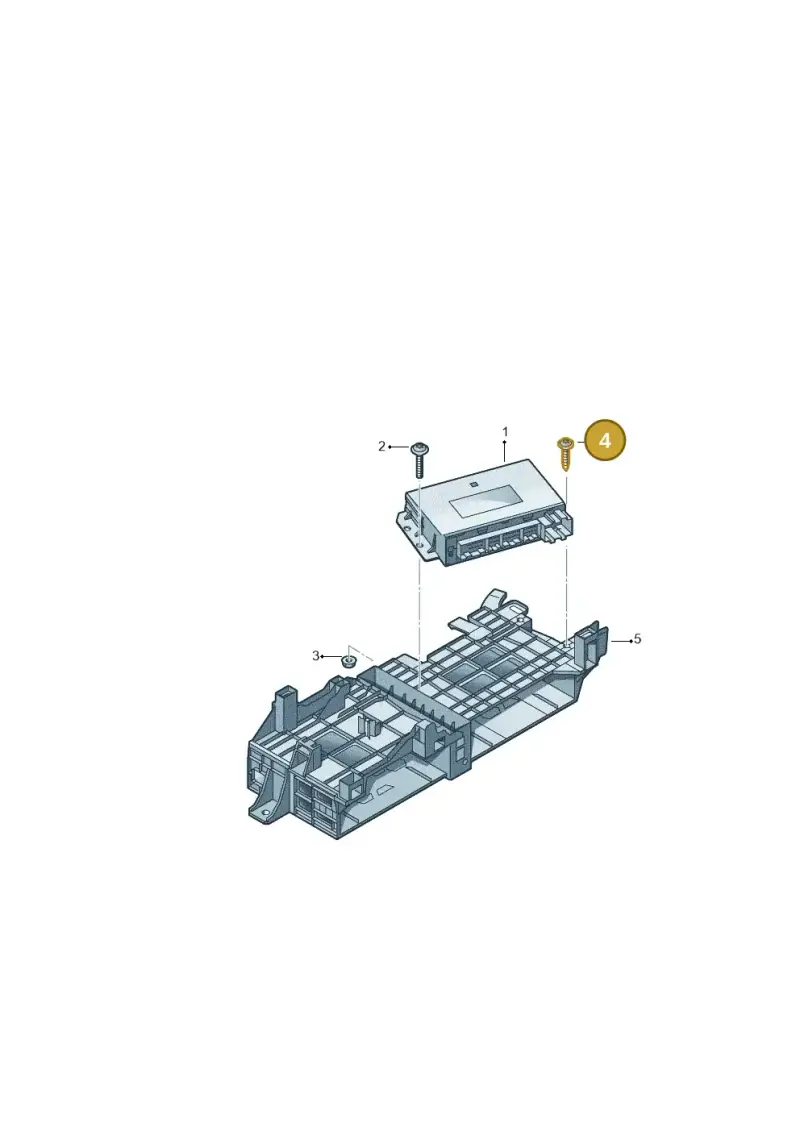 N90763001 — Audi A1 Sportback (2014-2018) diagram 708907200, position 4