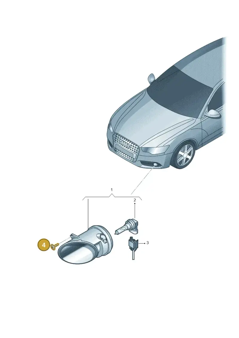 N90763001 — Audi A6 Avant (2012-2018) diagram 717941900, position 4