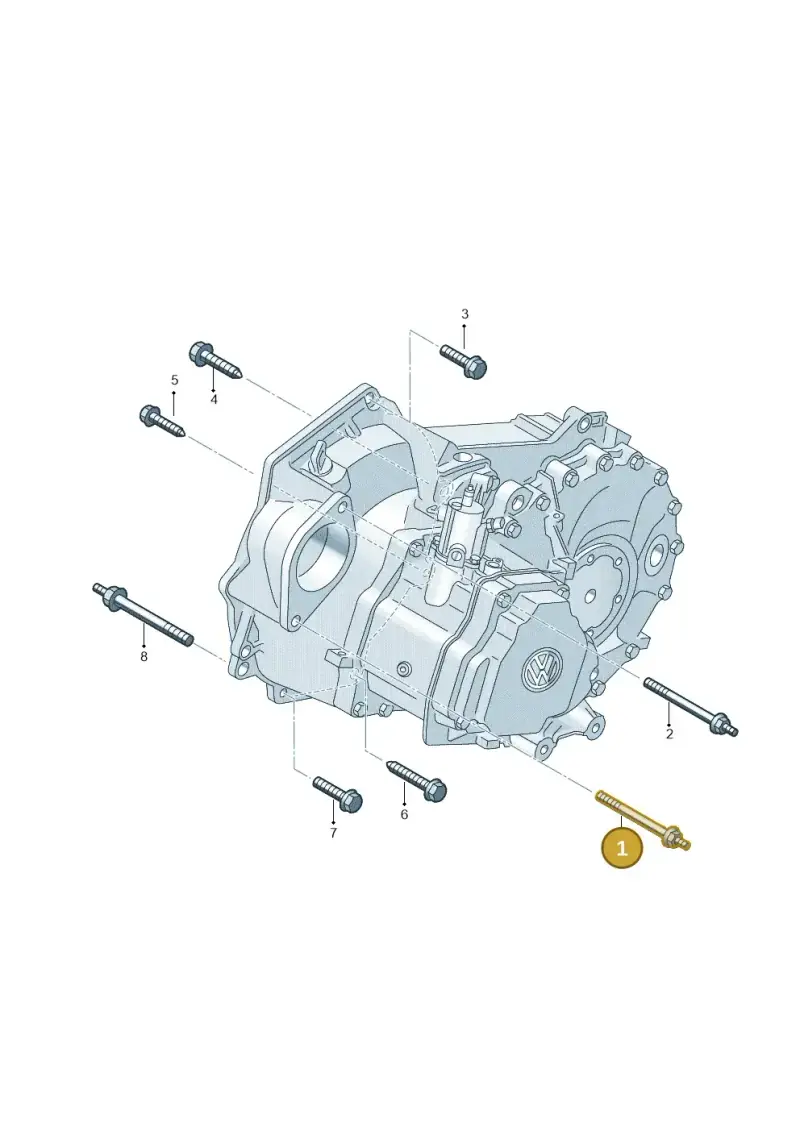 N90766002 — Volkswagen Transp. caravelle (2011-2015) diagram 410300680, position 1