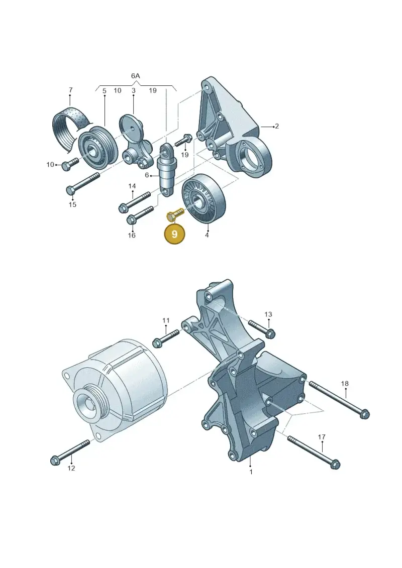 N90766302 — Volkswagen Crafter 35 panel (2011-2016) diagram 483903300, position 9