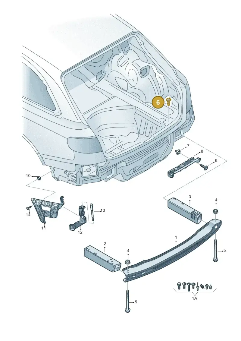 N90772102 — Audi A4 av. 2.0 tdi (2011-2015) diagram 673807500, position 6