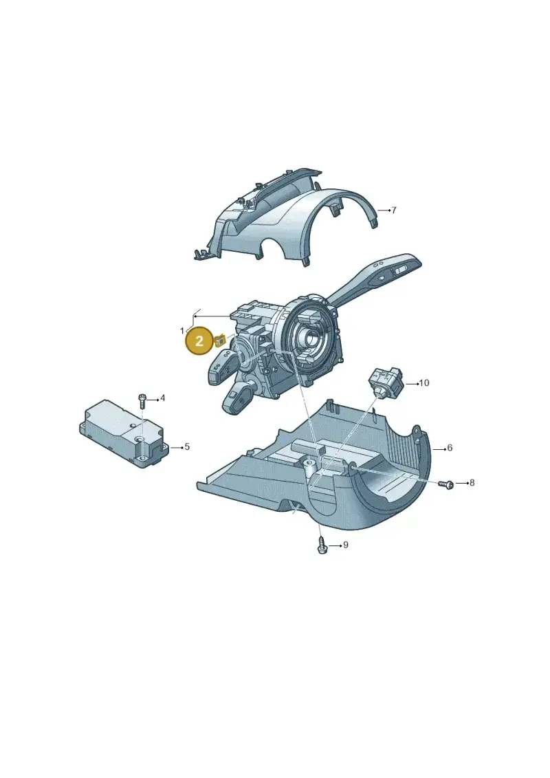 N90777704 — Audi RS4 Avant (2017-2025) diagram 859953500, position 2