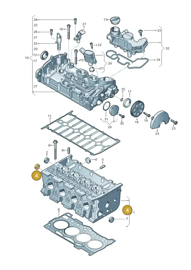 N90802703 — Volkswagen Multivan (2021-) diagram 827103460, position 4