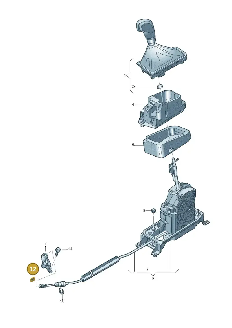 N90815903 — Volkswagen T-Cross 1,0 (2018-2024) diagram 837713100, position 12