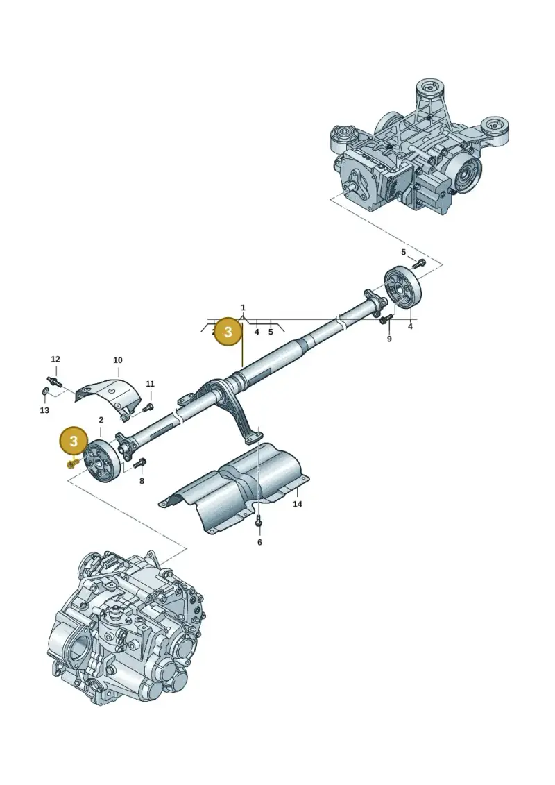 N90846102 — Volkswagen Caddy Maxi Kombi (2020-2024) diagram 2ka521000, position 3