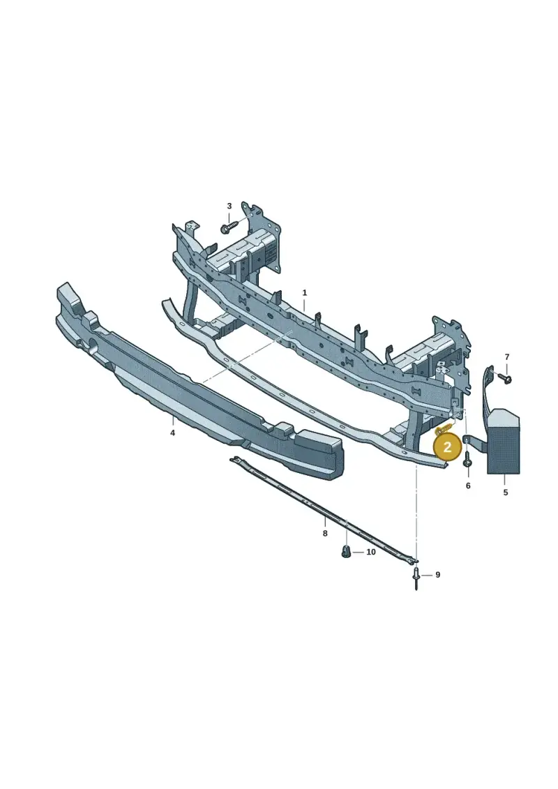 N90862302 — Volkswagen ID.Buzz (2022-) diagram 15a807000, position 2