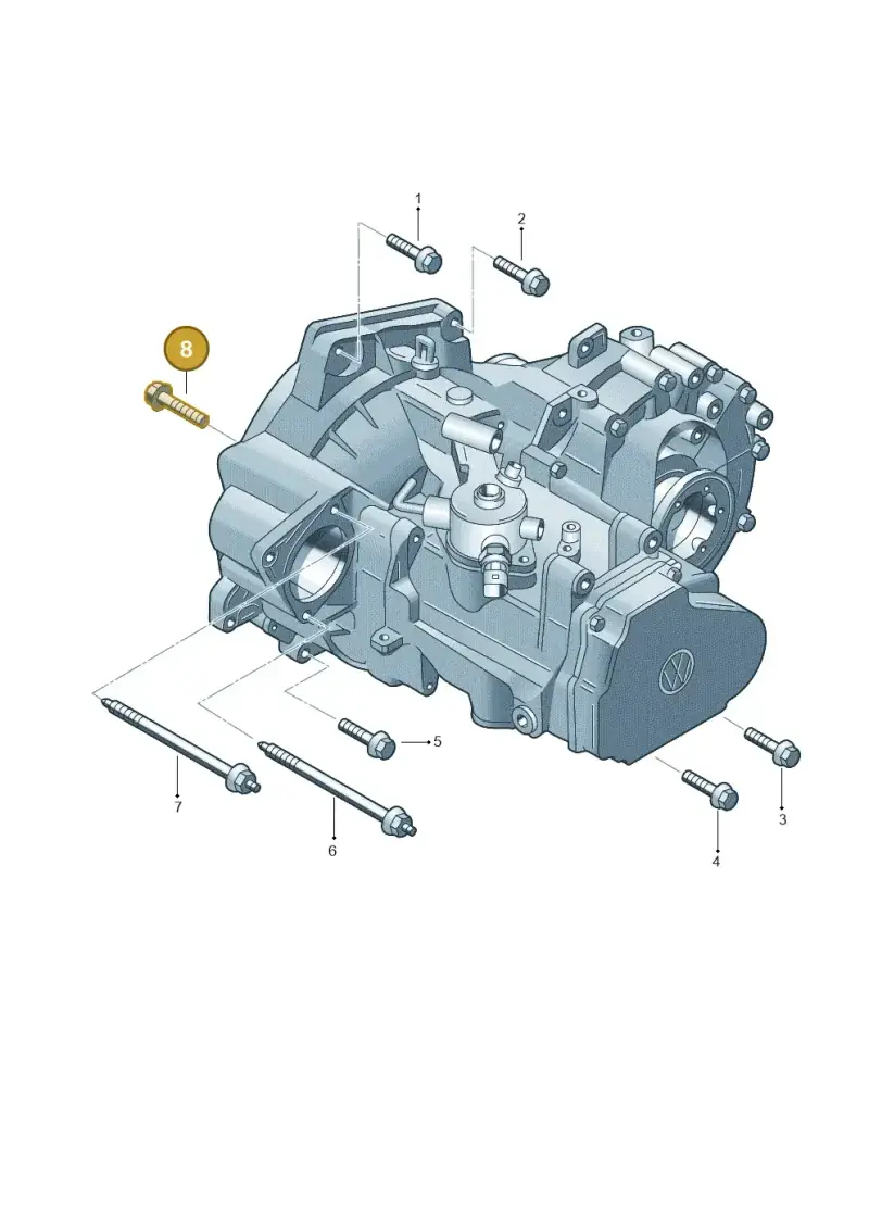 N90886802 — Volkswagen Jetta (2014-2017) diagram 649300560, position 8