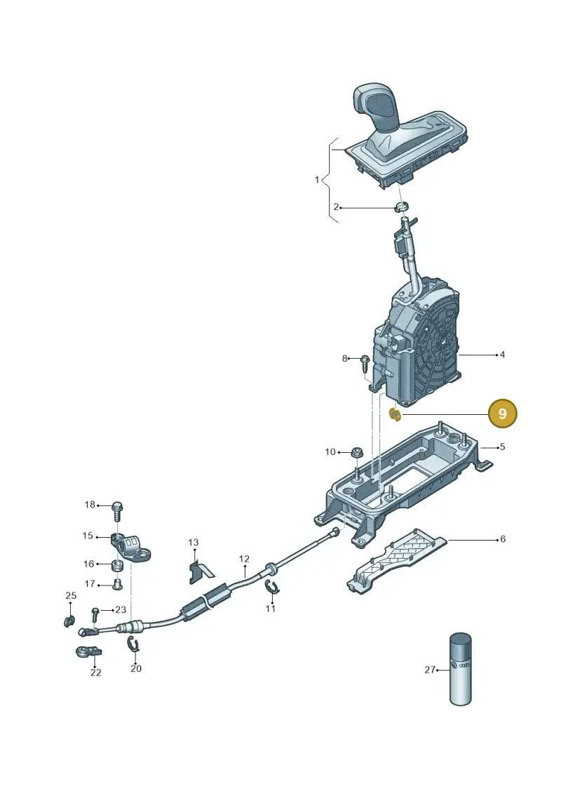 N90895201 — Volkswagen Arteon (2017-2023) diagram 828713100, position 9