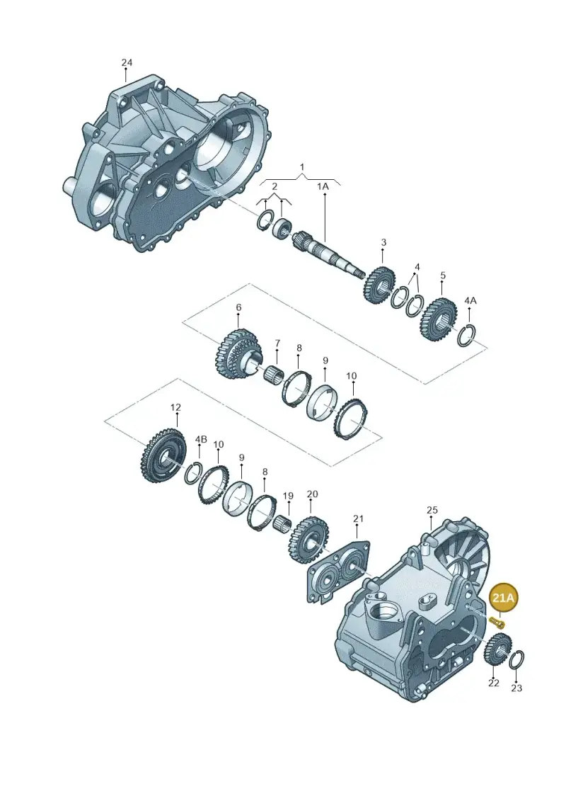 N90897308 — Volkswagen Jetta 1.6 (2014-2018) diagram 794311070, position 21A