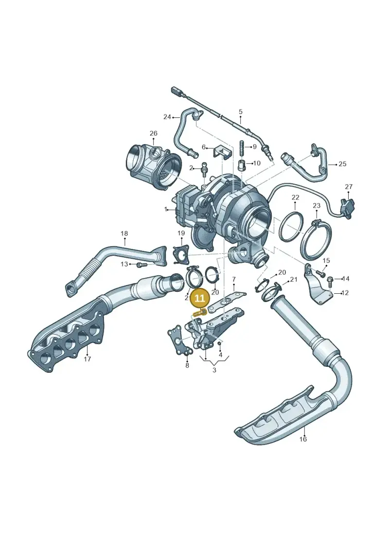 N90903502 — Volkswagen Amarok twin cab (2022-) diagram 788145350, position 11