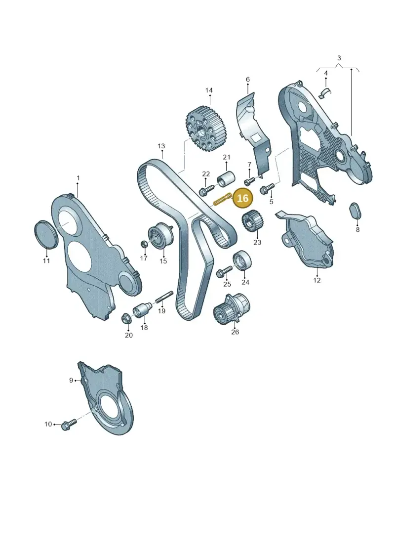 N90905502 — Volkswagen Amarok twin cab (2022-) diagram 749109760, position 16