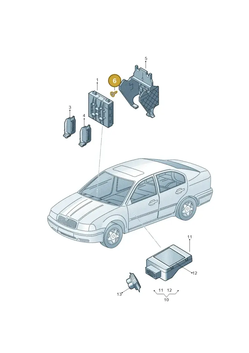 N90917201 — Skoda Rapid (2012-2022) diagram 740937210, position 6