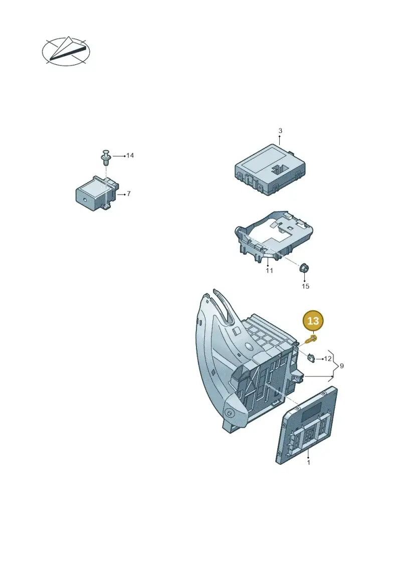 N90917201 — Skoda Fabia (2021-2022) diagram 584937050, position 13