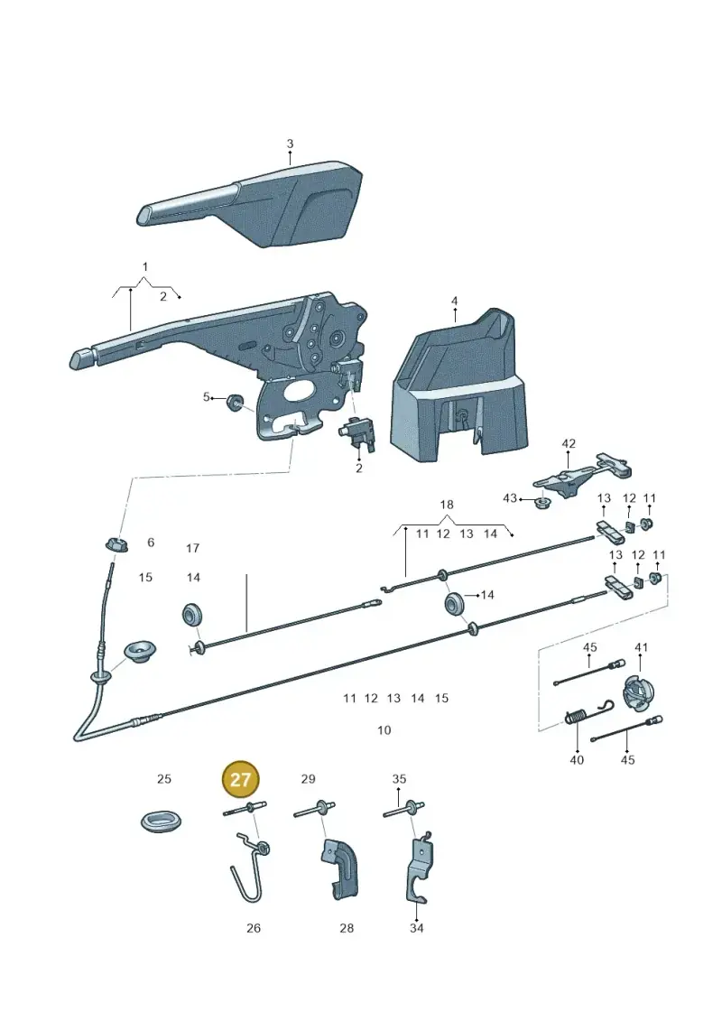 N90923602 — Volkswagen MAN TGE 55 (2016-2021) diagram 806711500, position 27