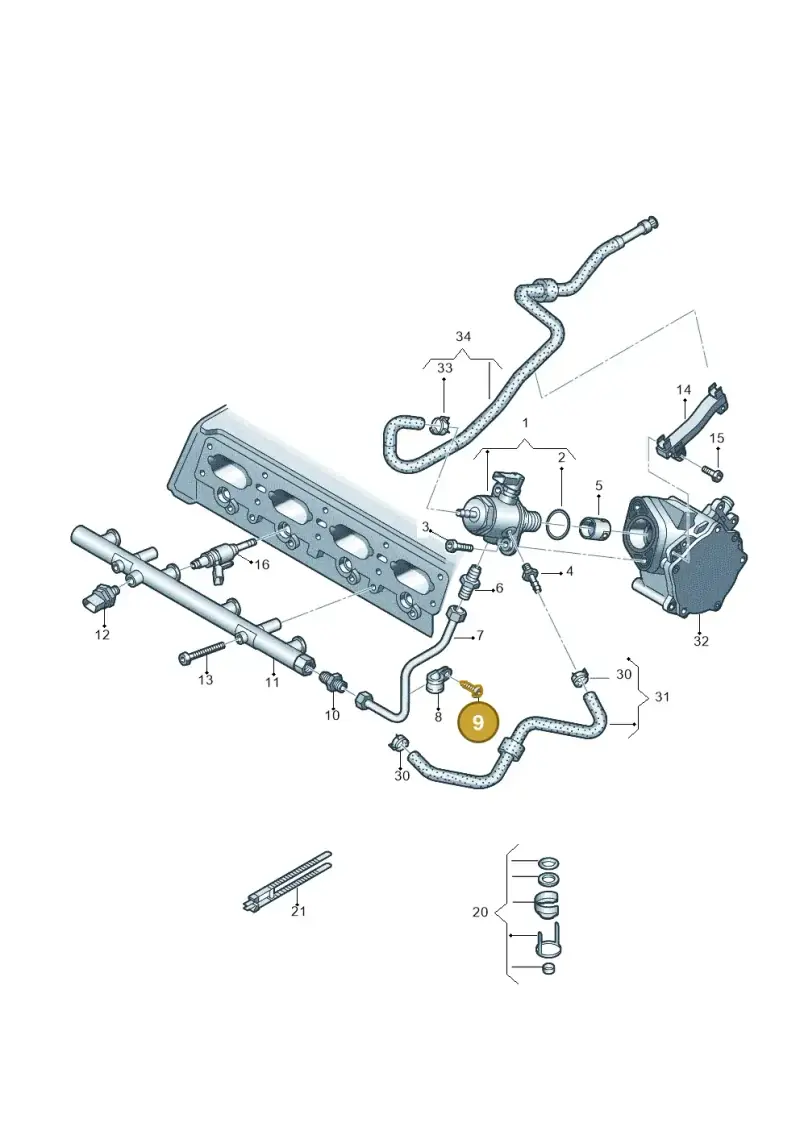 N90925202 — SEAT Leon ST Stylance (2016-2020) diagram 724133060, position 9