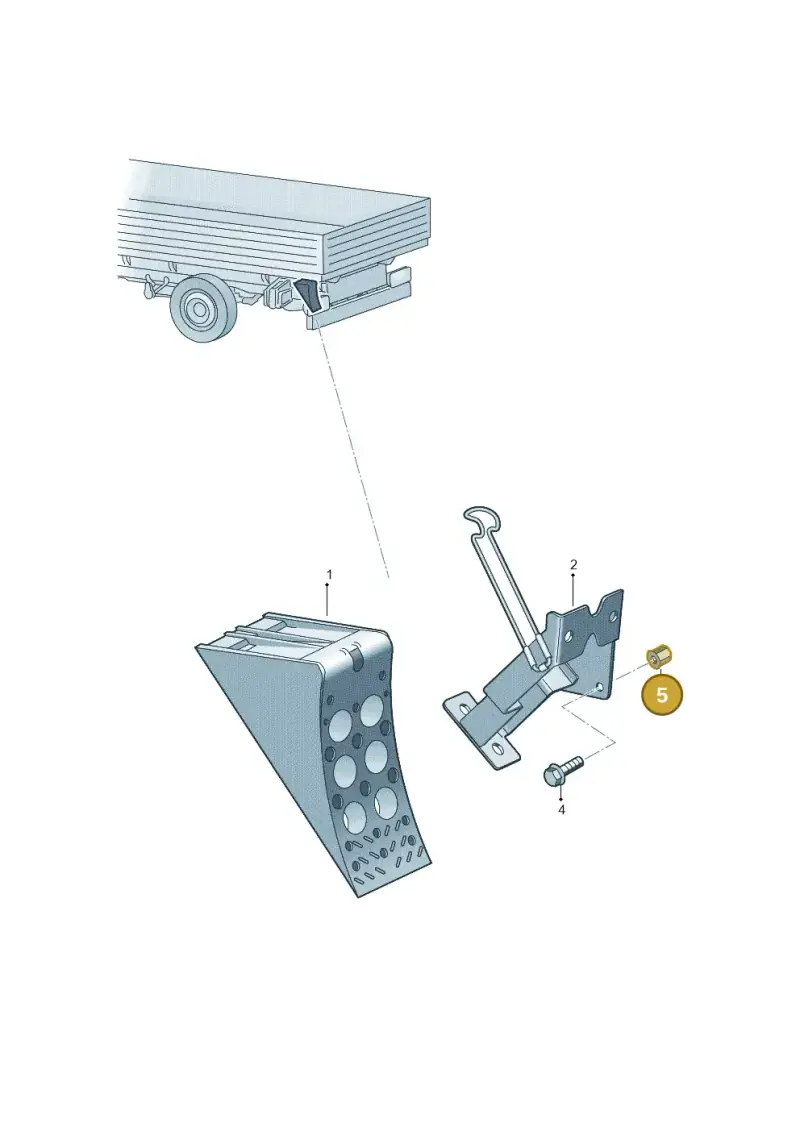 N90927801 — Volkswagen MAN TGE 35 (2016-2021) diagram 807860100, position 5