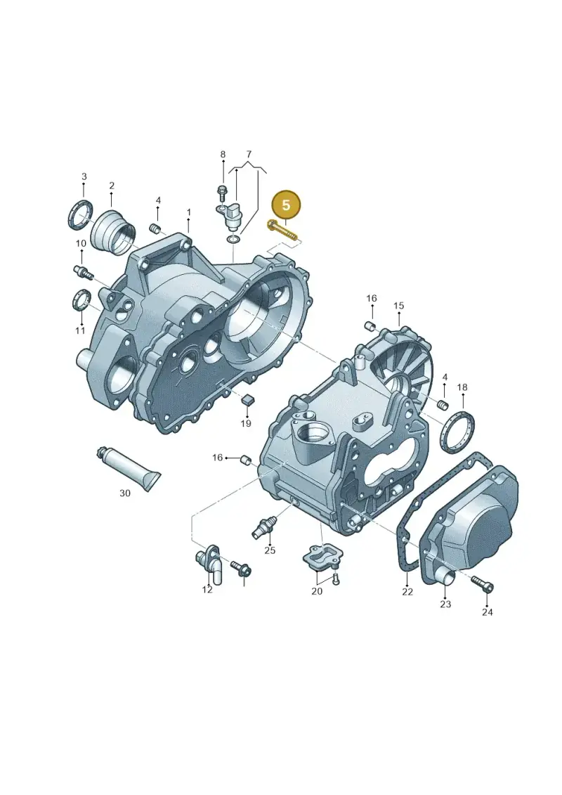 N90929102 — Volkswagen POLO CLASSIC       "ZA"03>05 (2003-2005) diagram 672301330, position 5