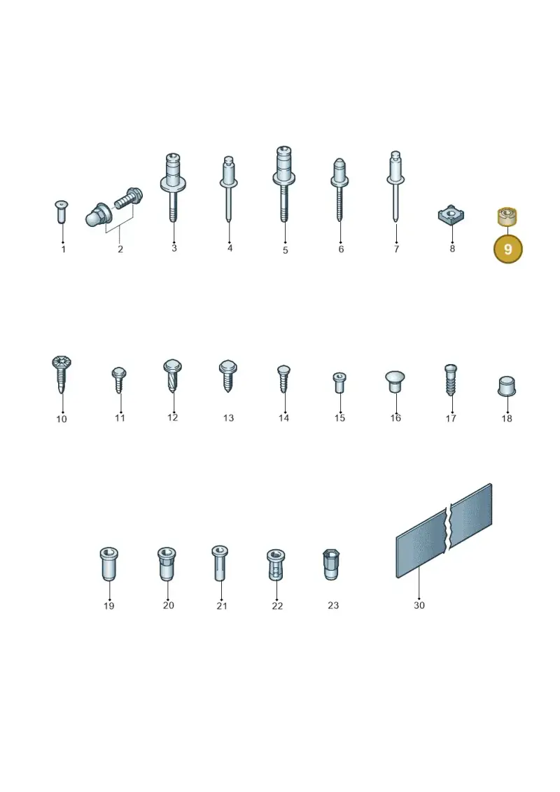 N90929304 — Volkswagen Amarok twin cab (2022-) diagram 806800100, position 9