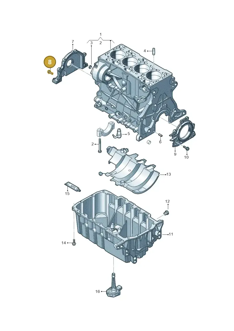 N90945002 — Volkswagen Transport. multivan (2019-2024) diagram 807103300, position 8