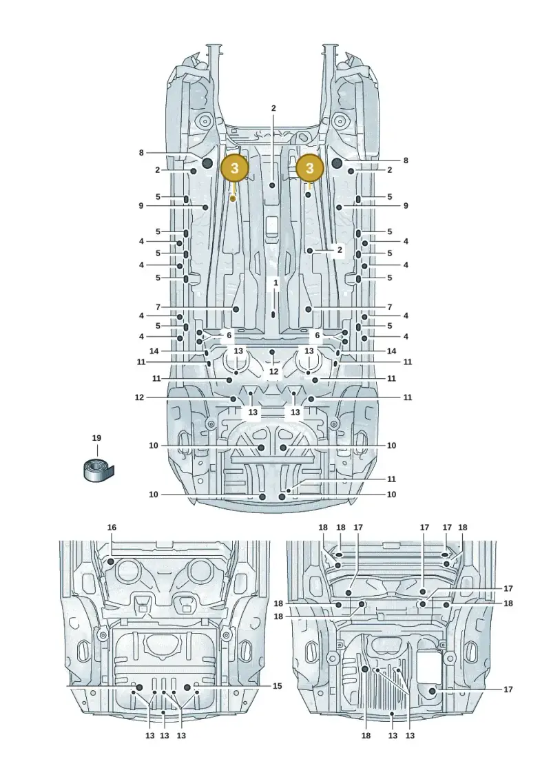 N90964902 — SEAT CUPRA Formentor (2020-) diagram 5fn803036, position 3