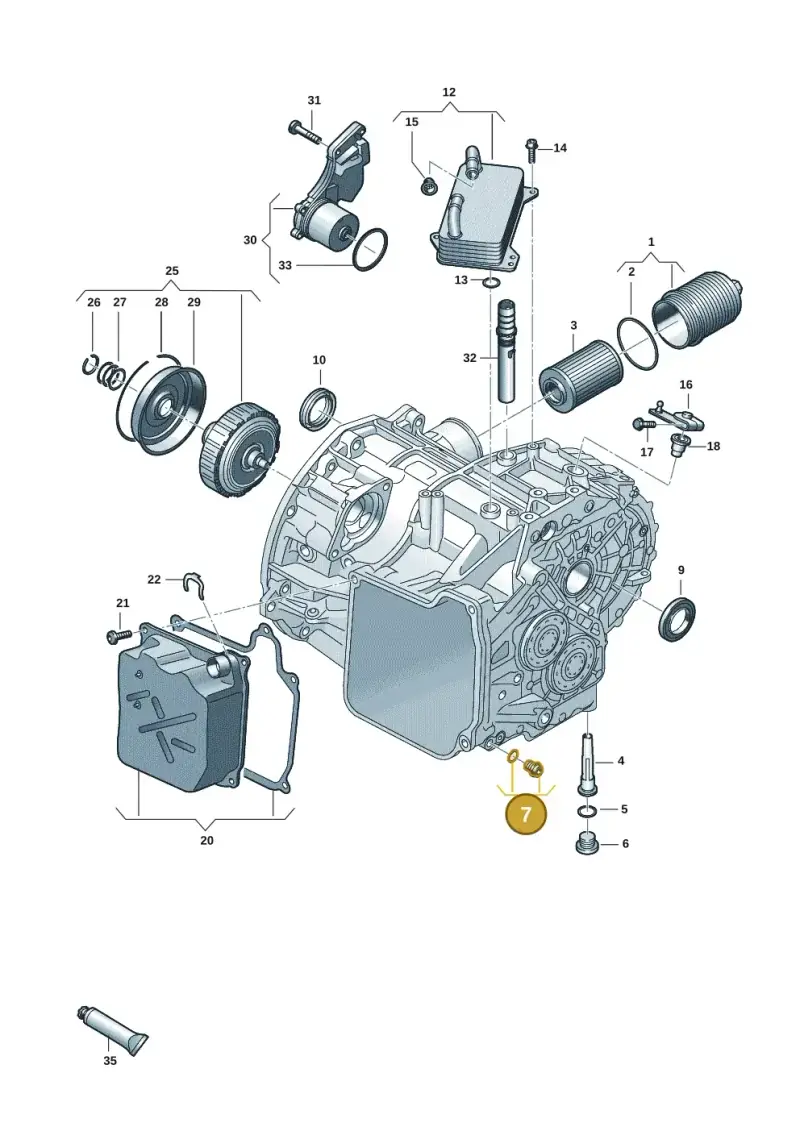 N90965401 — Volkswagen Caddy Maxi Kombi (2020-2024) diagram 813300602, position 7
