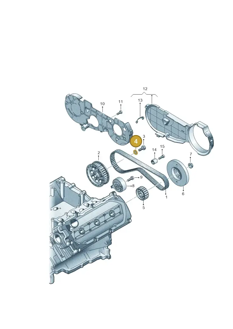 N90971702 — Volkswagen Phaeton 4motion (2010-2016) diagram 258109750, position 4