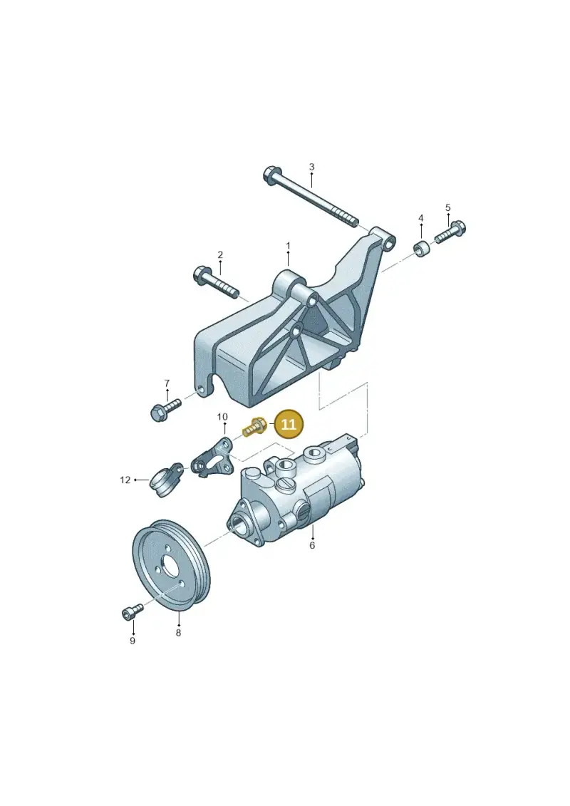 N90989102 — Volkswagen Crafter 35 panel (2011-2016) diagram 483145250, position 11