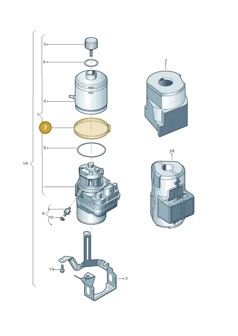 N90990701 — Volkswagen Polo (2011-2014) diagram 225423450, position 7