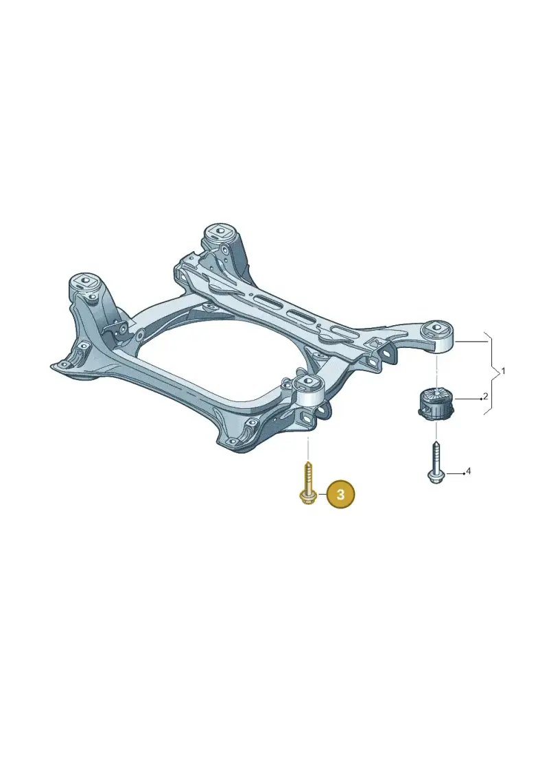 N90998702 — Volkswagen Touareg                08> (2007-) diagram 274499050, position 3