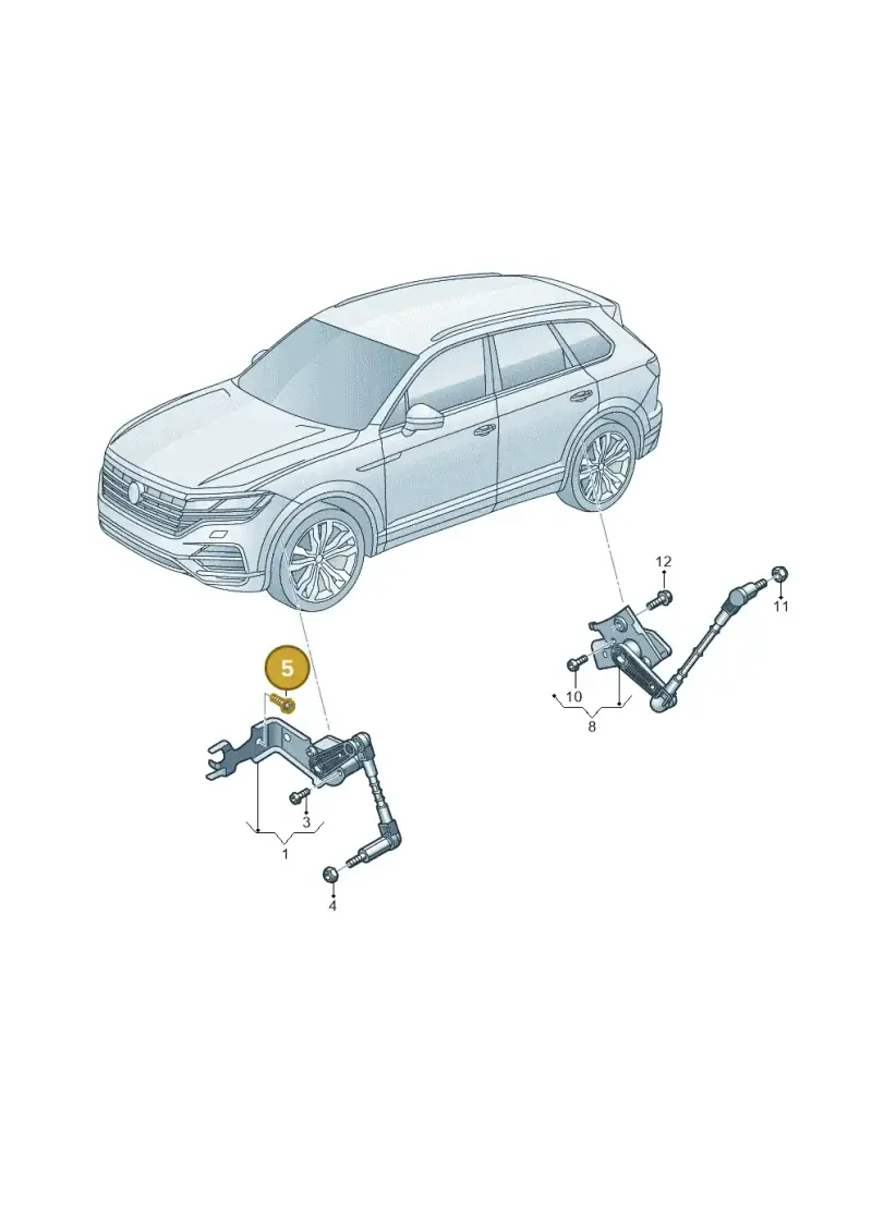 N90999503 — Volkswagen Touareg (2017-2023) diagram 439941025, position 5