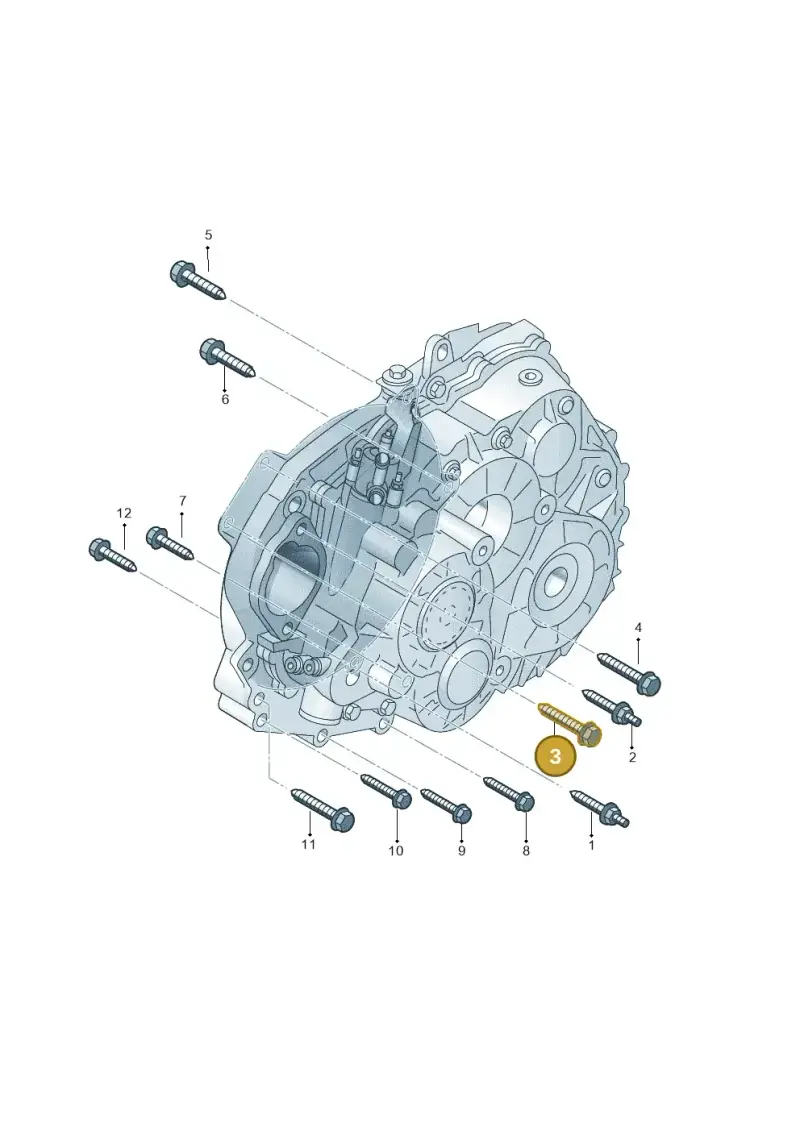 N91002403 — Volkswagen Transp. caravelle (2008-2009) diagram 410300700, position 3