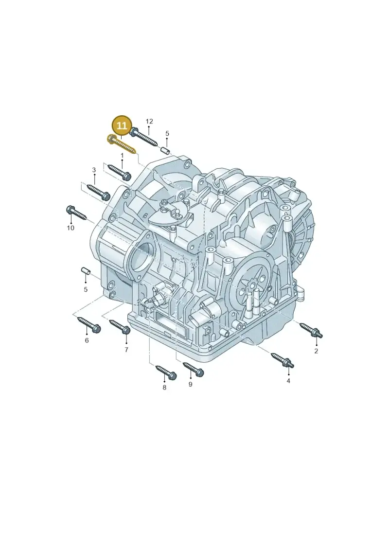 N91002403 — Volkswagen Transp. caravelle (2008-2009) diagram 410300870, position 11