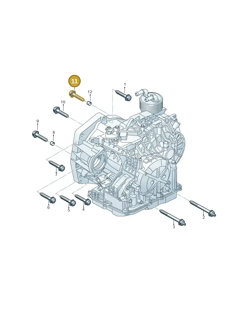 N91002403 — Volkswagen Passat CC (2011-2016) diagram 737300880, position 11