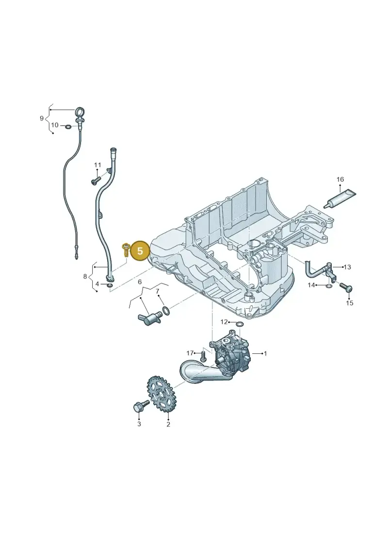 N91004802 — Volkswagen Amarok twin cab (2022-) diagram 894115500, position 5