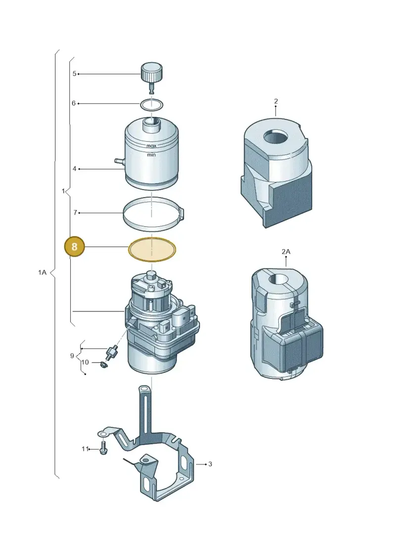 N91008201 — Volkswagen Polo (2011-2014) diagram 225423450, position 8