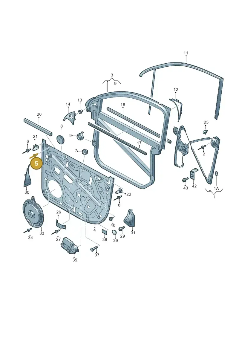 N91017701 — Volkswagen Touareg                08> (2007-) diagram 274837600, position 5