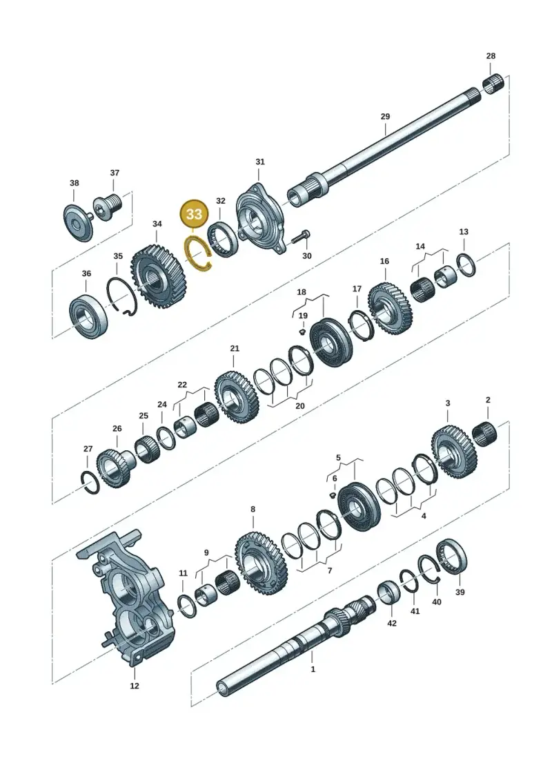 N91029701 — Audi A5 Sportback (2016-2025) diagram 849311102, position 33