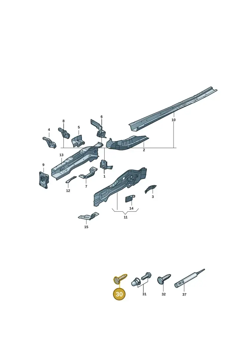 N91029902 — Volkswagen Tiguan 2.0 (2023-) diagram 57x803000, position 30