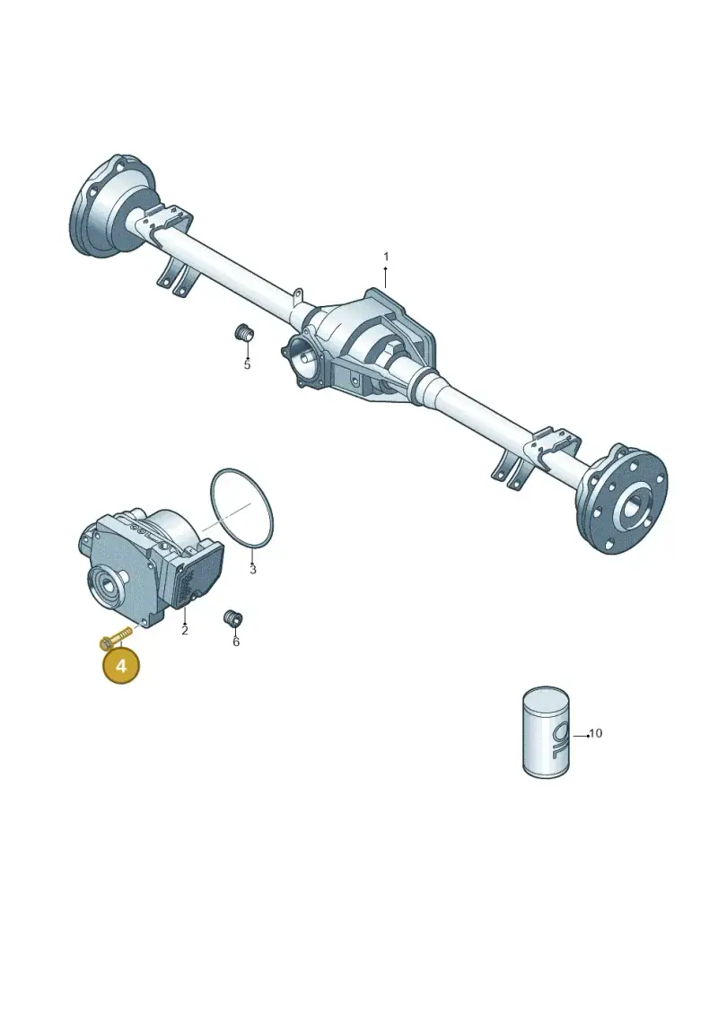 N91030602 — Volkswagen Caddy Maxi Kombi (2010-2015) diagram 652500000, position 4