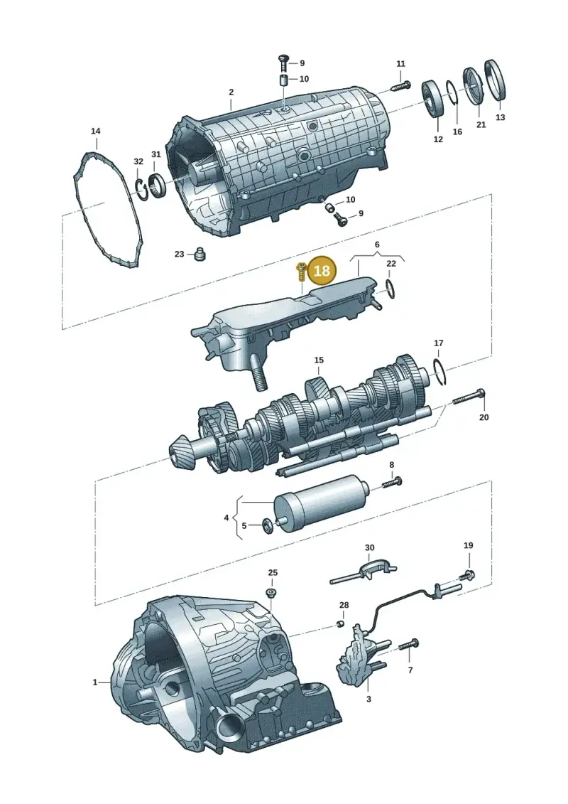 N91043601 — Audi A5 Limousine (2024-2025) diagram 798325811, position 18