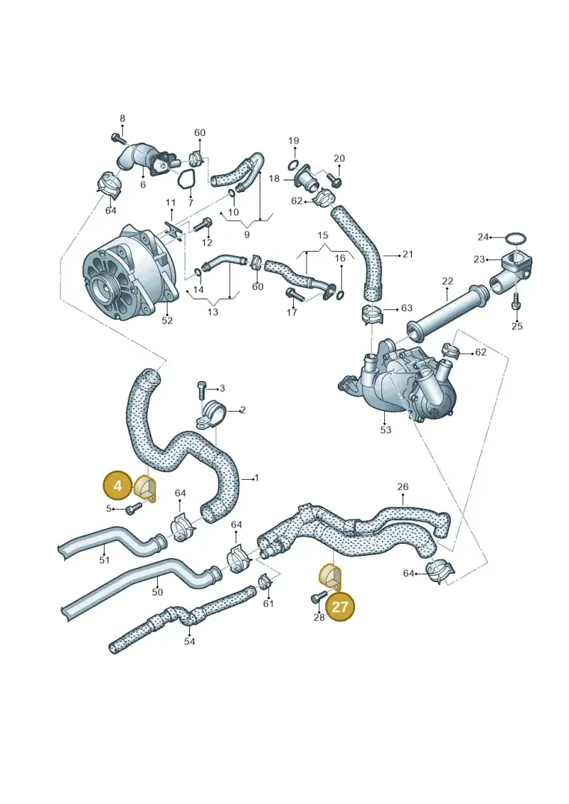 N91048501 — Audi R8 Spyder (2015-2024) diagram 872121300, position 4+27